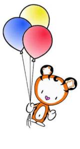birthday party balloons